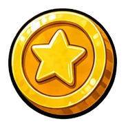 Coin token, a sliced and background-cleaned transparent texture